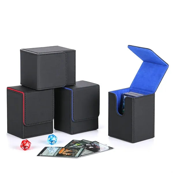 Leather Trading Card Deck Box