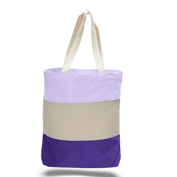 Canvas Tri Color Bag 12 OZ
