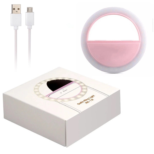 Mini LED Rechargeable Selfie Ring Light