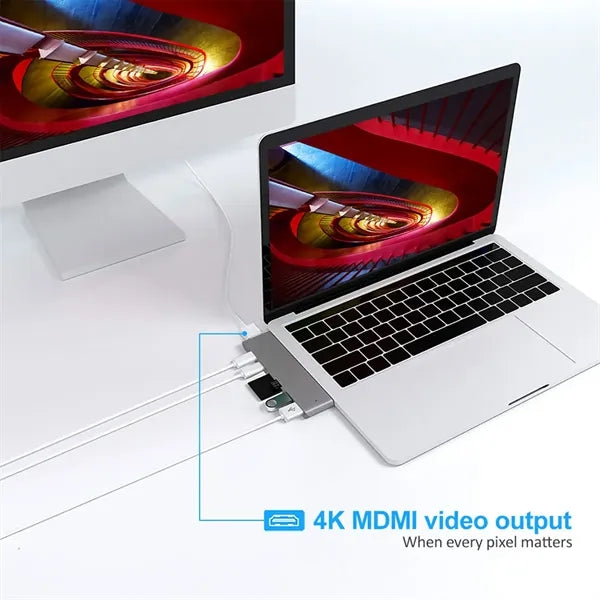 Portable Usb Type-C Hub Adaptor
