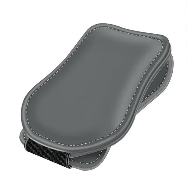Magnetic Leather Sunglasses Holder for Car Visor