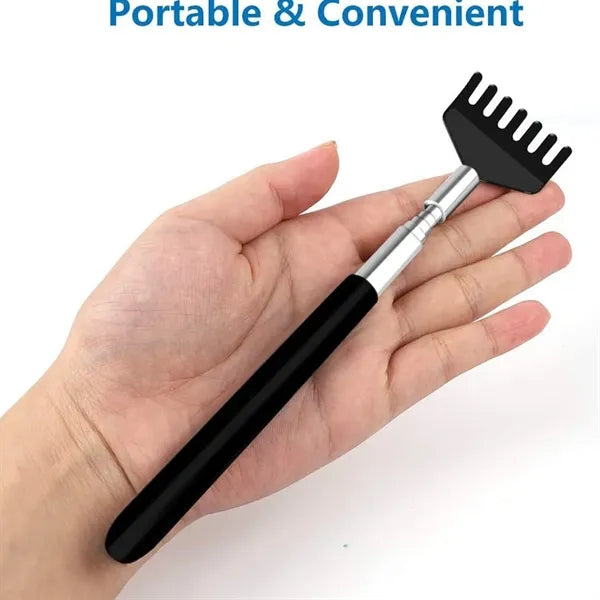 Extendable Metal Back Scratchers with Rubber Handles