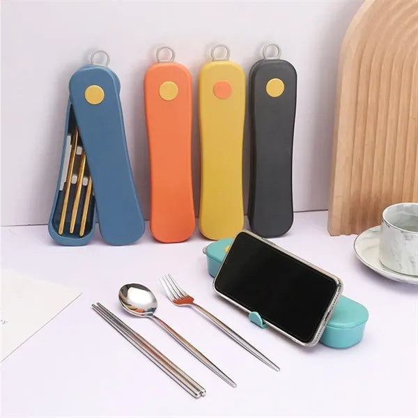 Personalized Portable Stainless Steel Cutlery Set