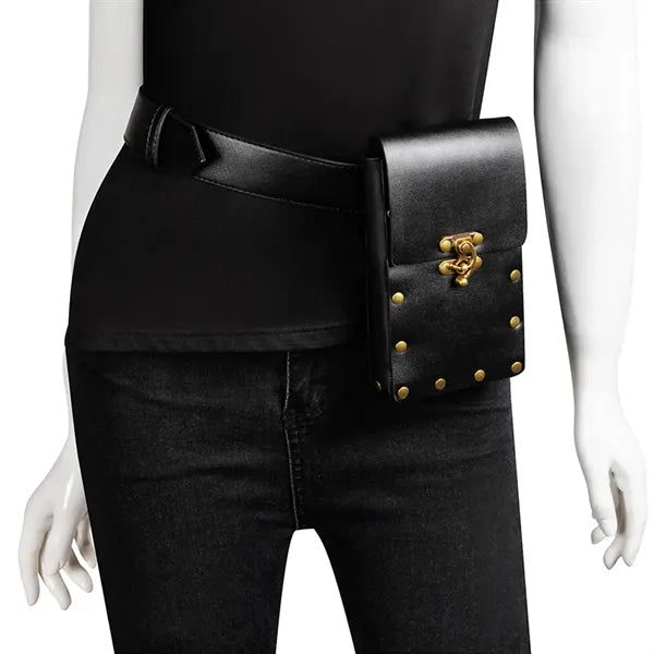 Vintage Leather Waist Bag