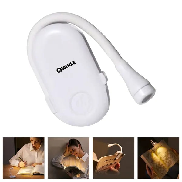 USB Rechargeable Adjustable Book Light Clip