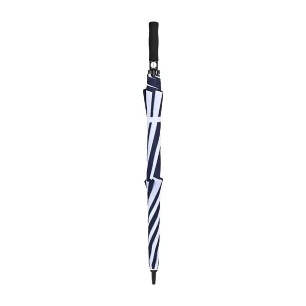 Elements 60" Recycled Auto Open Double Canopy Golf Umbrella
