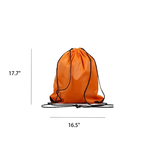 Drawstring Polyester Lightweight Backpack