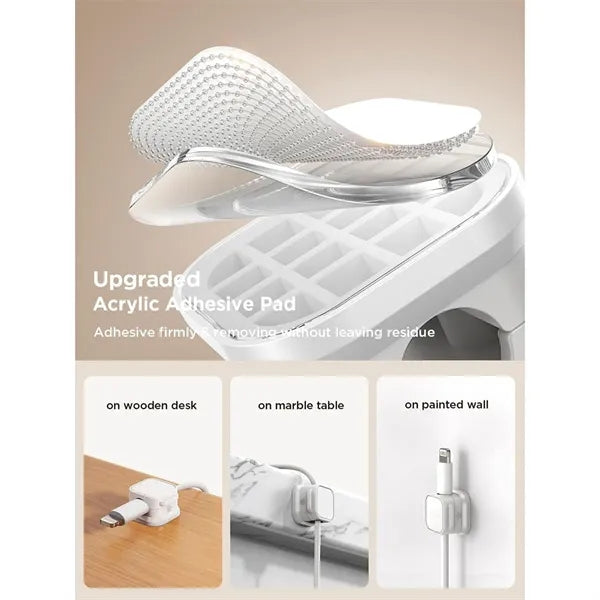 Magnetic Cable Clips Smooth Adjustable Cord Holder