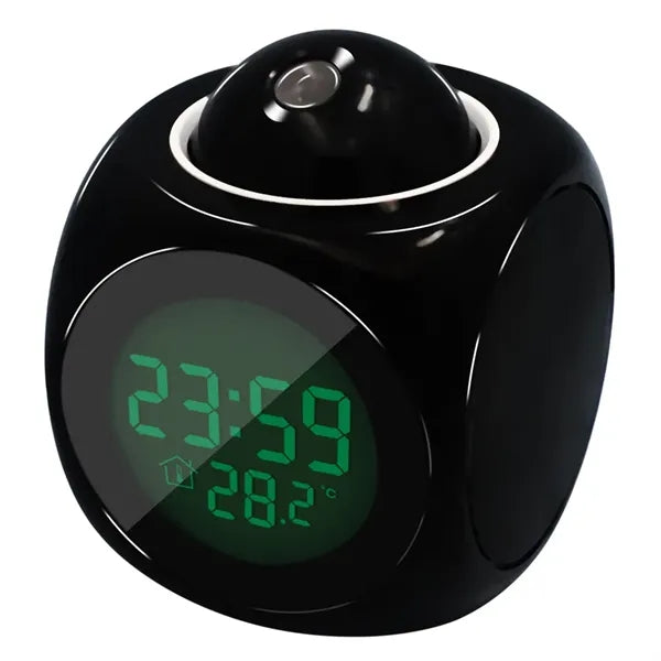 LED Projection Alarm Clock
