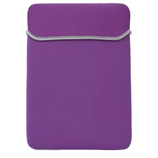 Neoprene Laptop Sleeve w/ Flip Cover & Velcro Closure
