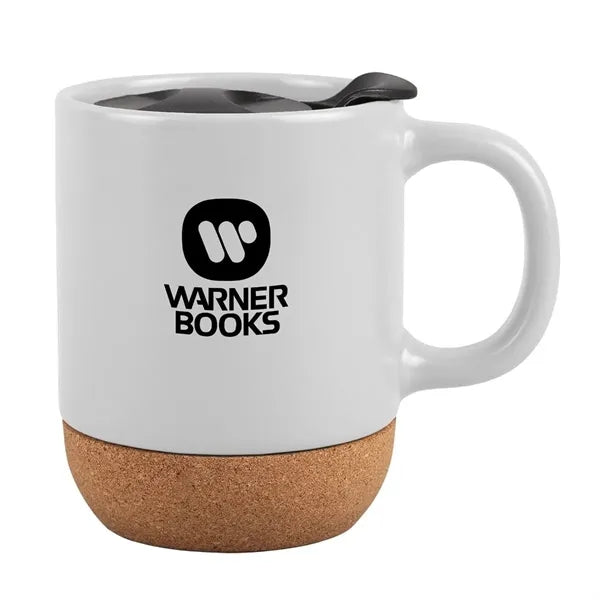 12 oz. Ceramic Mug with Cork Base