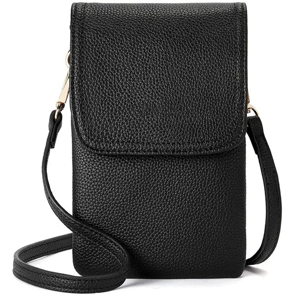 Small Multi Compartment Crossbody Bag with Adjustable Strap