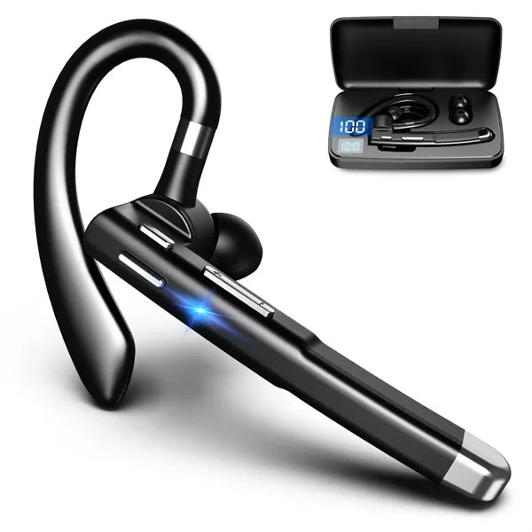 Noise-Cancelling Wireless Hanging In-Ear Bluetooth Headset