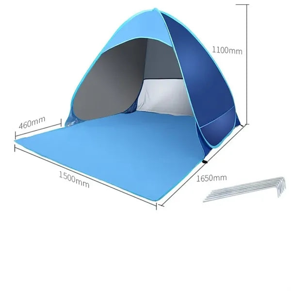 Automatic Pop Up Instant Portable Beach Tent Sun Shelter