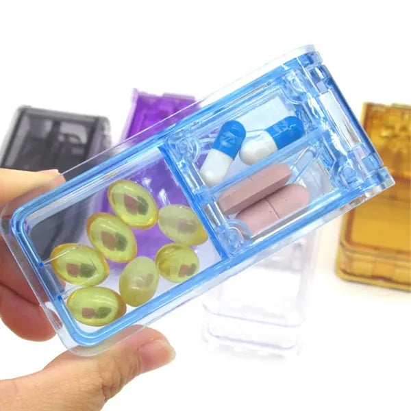 Professional Pill Splitter and Storage Box