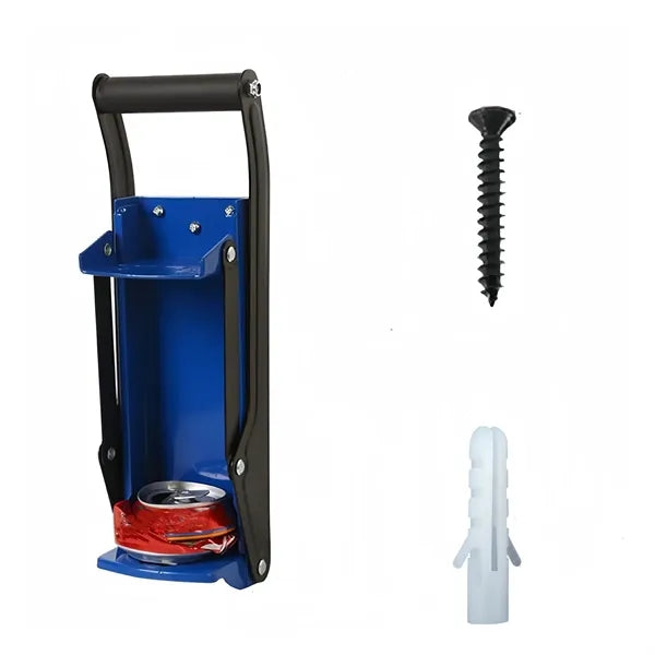 16oz.Metal Can Crusher Wall Mounted for Recycling