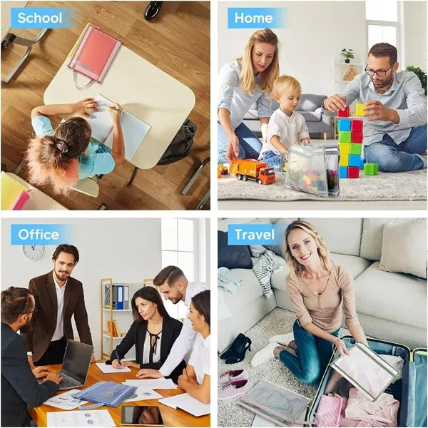 Nylon A4 Zipper Mesh Bags