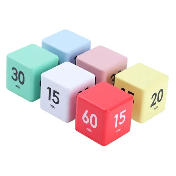 ABS Flip Cube Digital Countdown Timer with LED Display