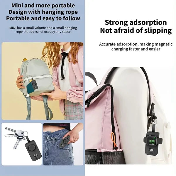 2500mAh Portable Magnetic Wireless Charger Power Bank