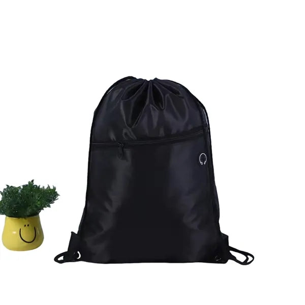 210D Drawstring Bag Basketball Organiser Fitness Backpacks