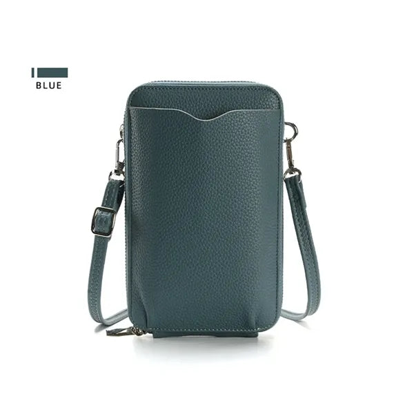 Leather Crossbody Phone Pouch