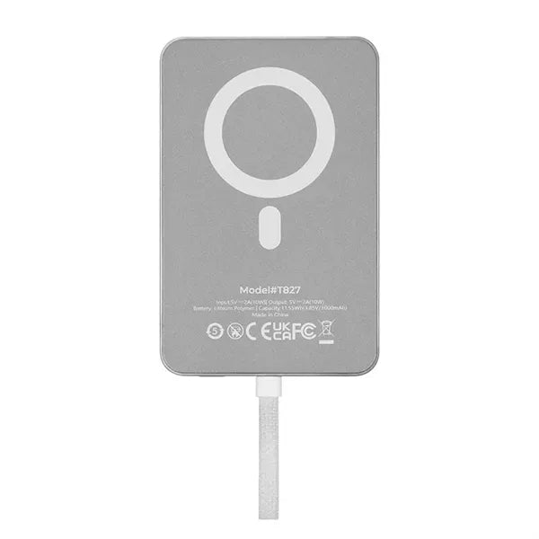 Ultra Thin Metal Magnetic Power Bank 3000mAh