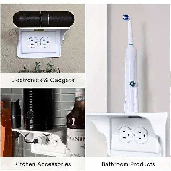 Outlet Shelf Wall Holder