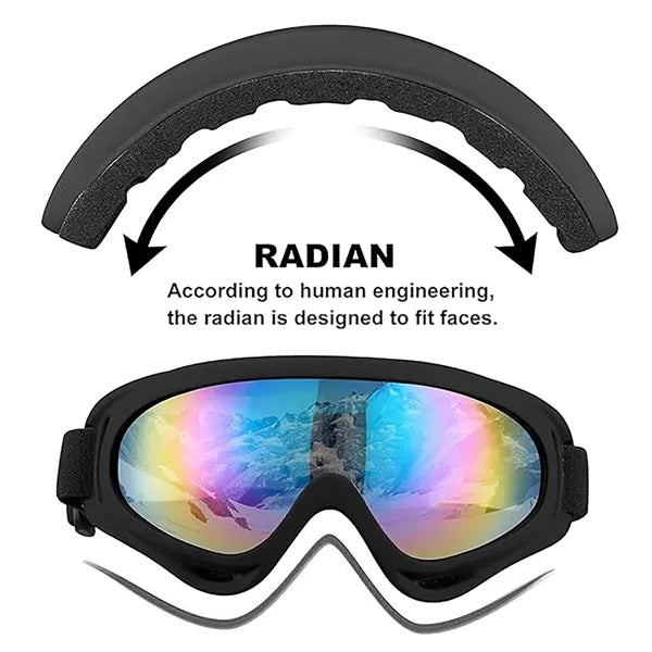 Anti-Fog Snowboard Goggles