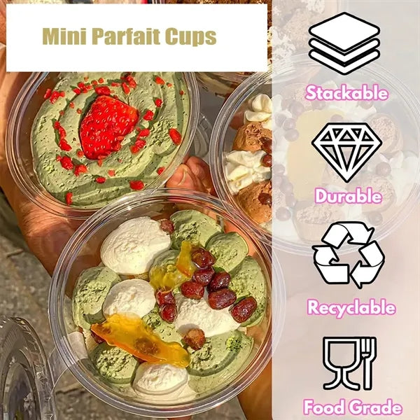 Eco-Friendly Disposable Clear Plastic Cup for Cold Beverages