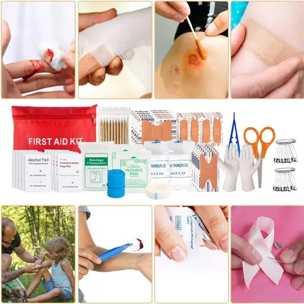 250Pcs Professional Survival Kit And First Aid
