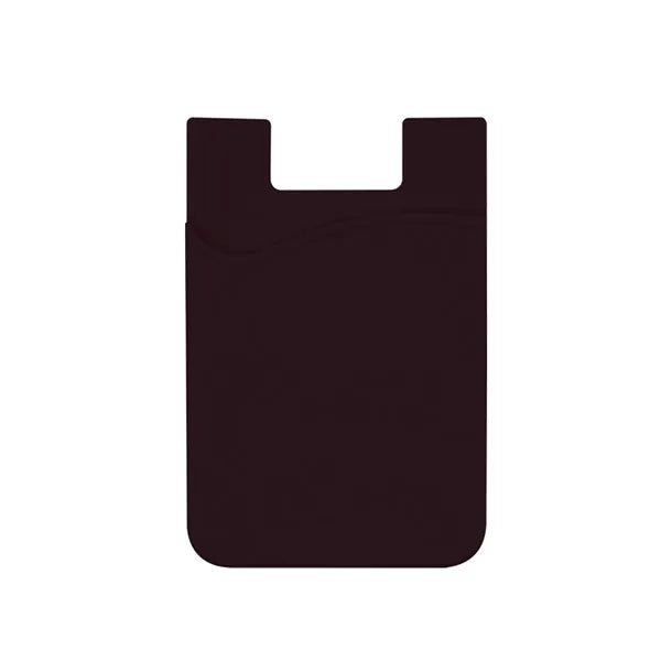 Silicone Cell Phone Back Card Holder