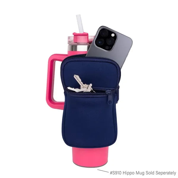 TumblerMate Two Zipper Pocket Pouch for 40oz Mug
