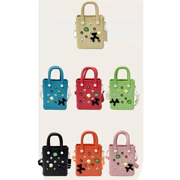DIY Crossbody Beach Jelly Bag