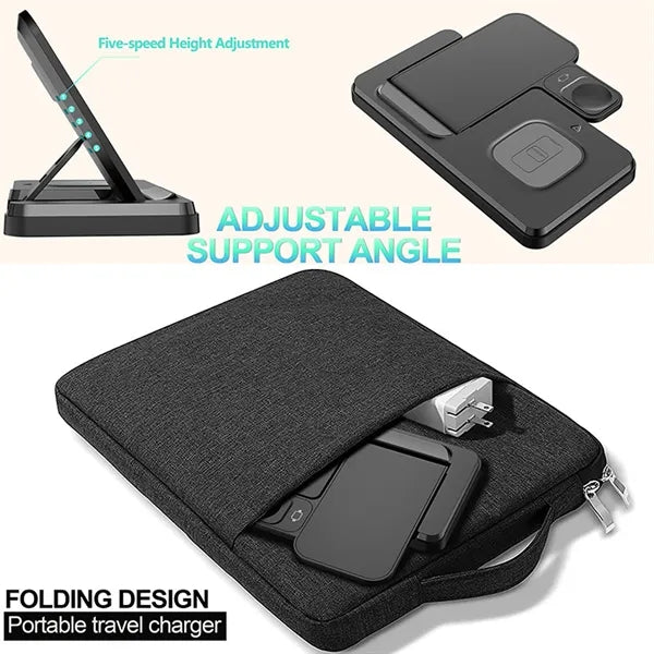 3 in 1 Wireless Charging Station 15W Fast Charge