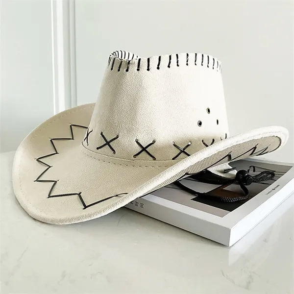 American Vintage Large Eaves New Western Cowboy Hat