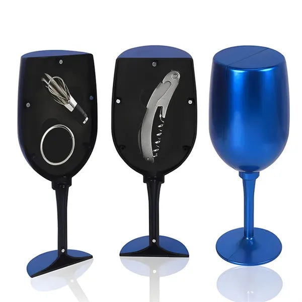 Wine Glass Shape Opener Set