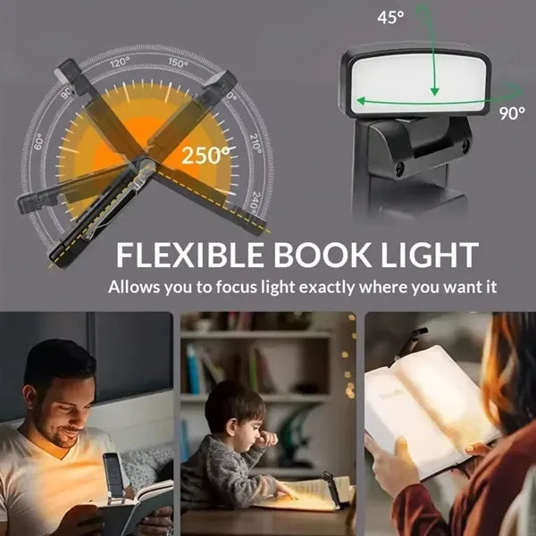 Portable Reading Book Holder Light