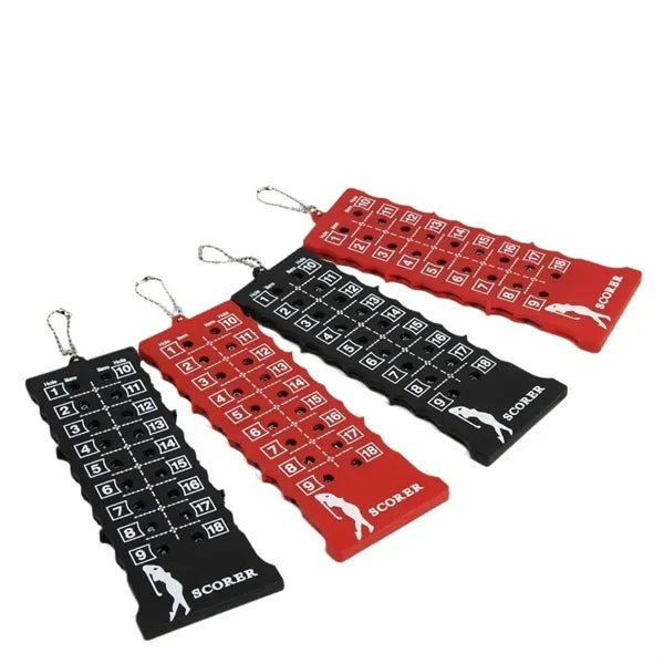 18 Hole Golf Scorecard Shot Counter Accessory