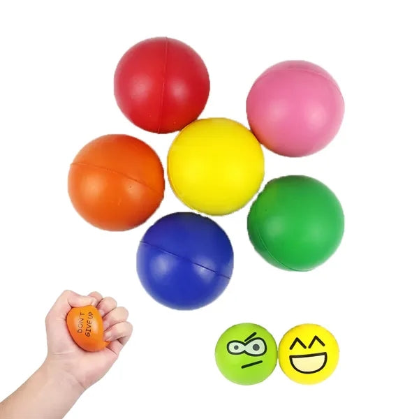 Colorful PU Pressure Ball Stress Relief Toy