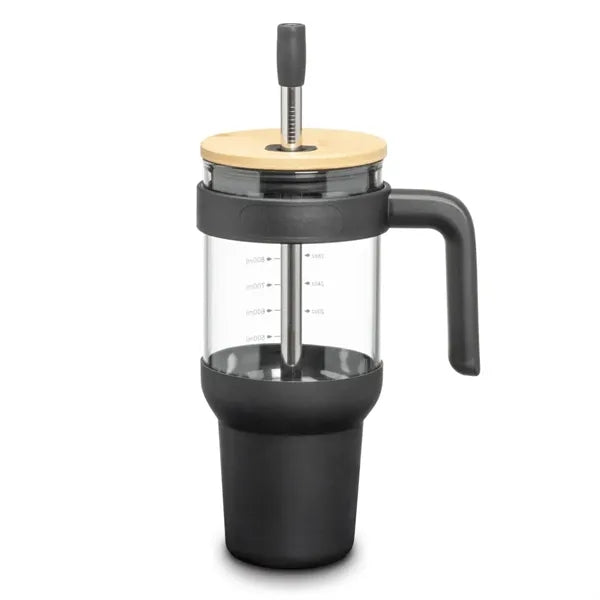Lanai Glass Travel Mug w/Straw