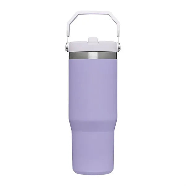 Stainless Steel Tumbler with Straw