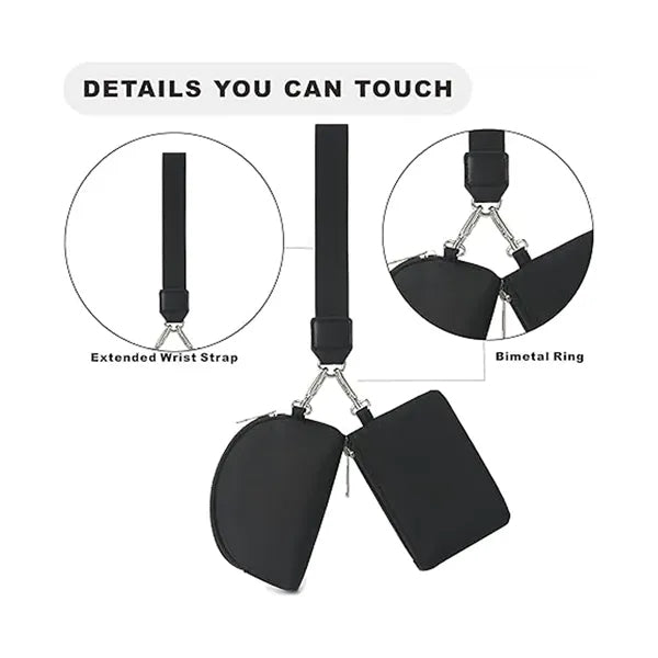 Wristlet Keychain Wallet For Women