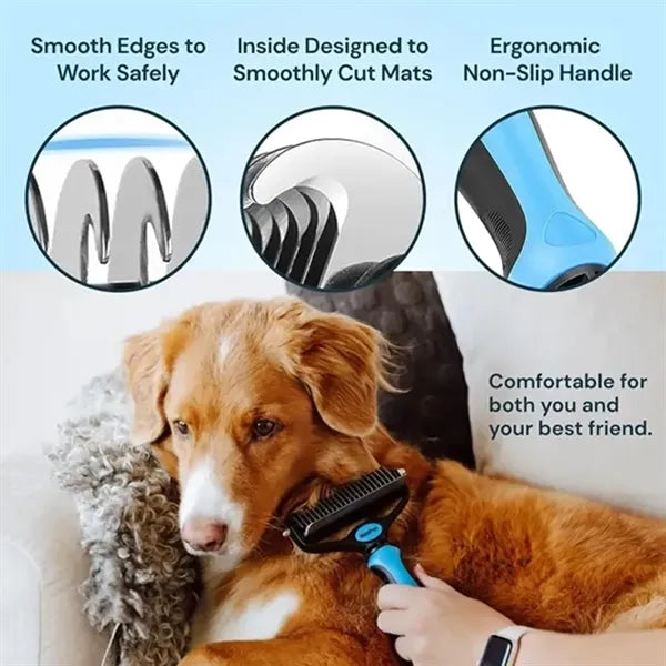 2-in-1 Grooming Brush