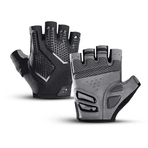 Half Finger Breathable Shock Absorbing Riding Gloves