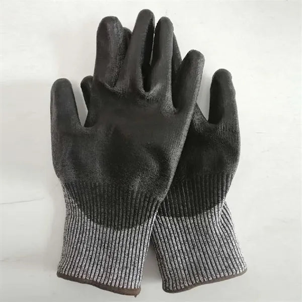HPPE Anti Cutting Latex Safety Men Working Gloves