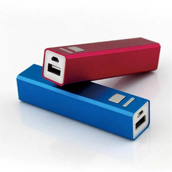 Portable Mini Aluminium Power Bank with Charging Indicator