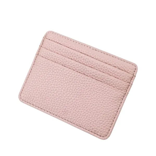 Credit Card Holder Slim Wallet Leather
