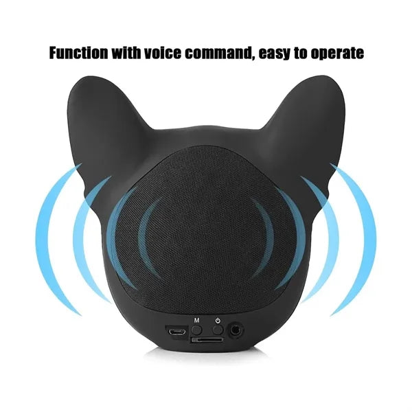 Dog Head Bluetooth Speaker