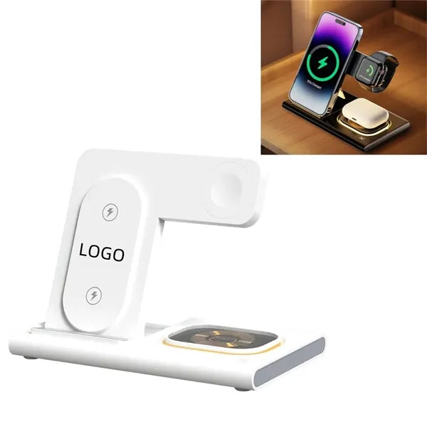 Foldable 3 in 1 Wireless Charger