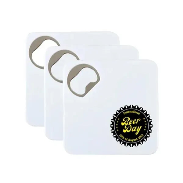 Customized Bottle Opener Coaster